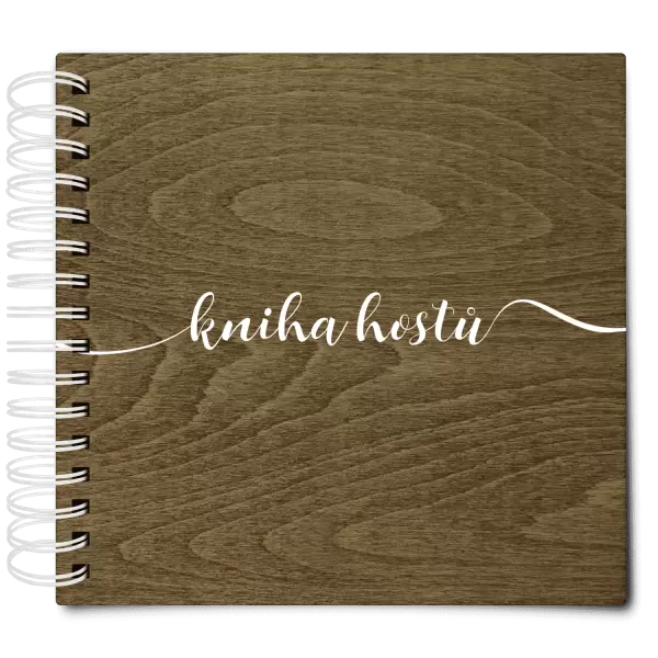 Dřevěné svatební album ANNA