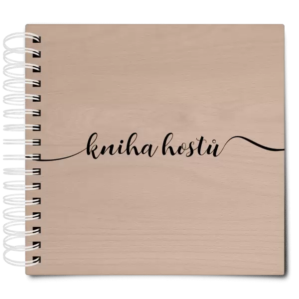 Dřevěné svatební album ANNA