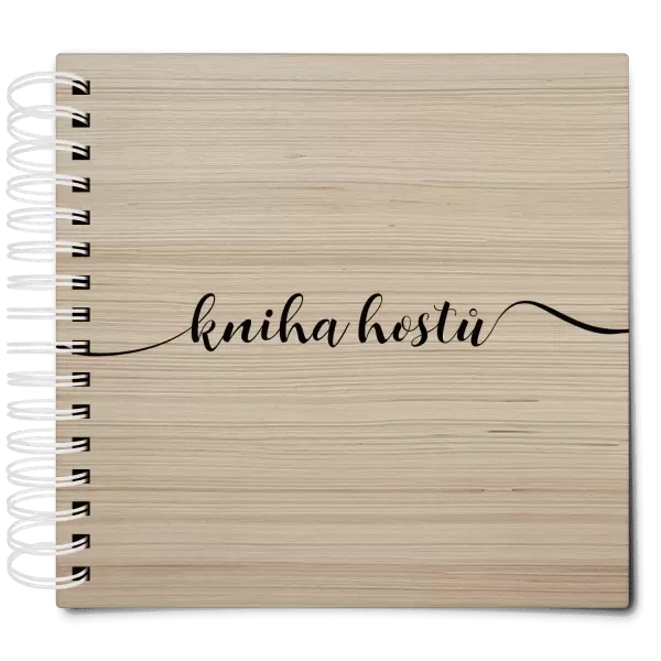 Dřevěné svatební album ANNA