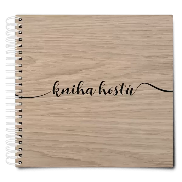Dřevěné svatební album ANNA