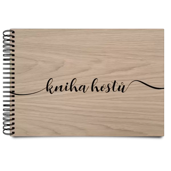 Dřevěné svatební album ANNA