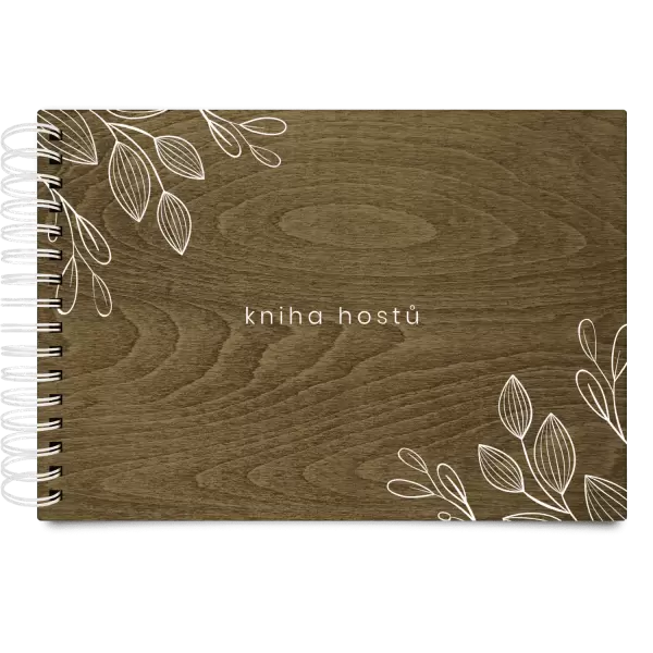 Dřevěné svatební album DARINA