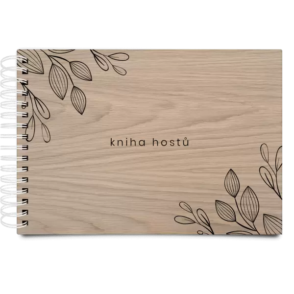 Dřevěné svatební album DARINA