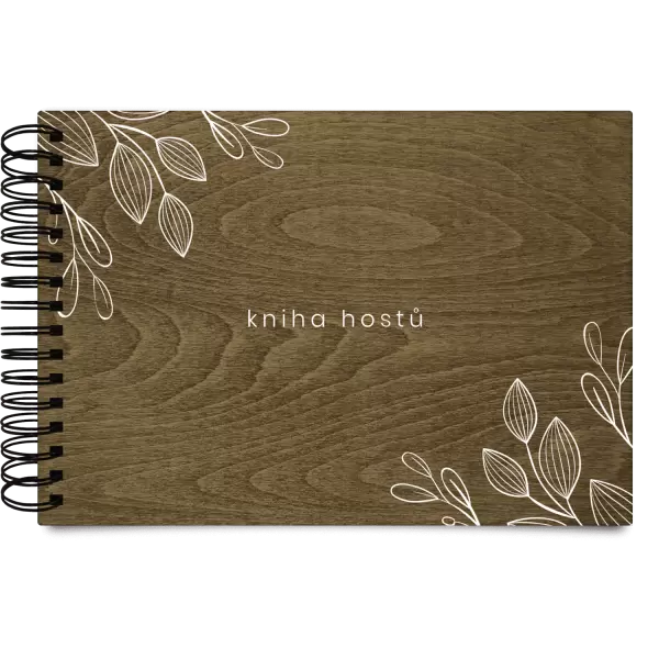 Dřevěné svatební album DARINA