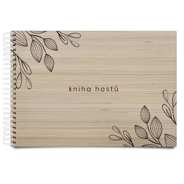 Dřevěné svatební album DARINA