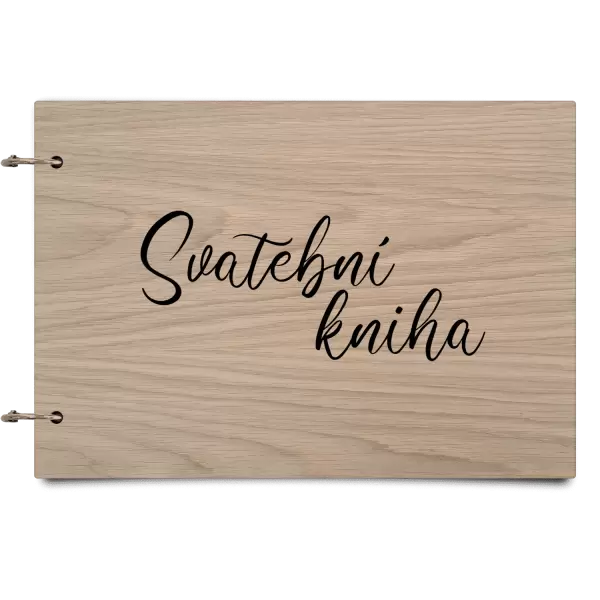 Dřevěné svatební album HEDVIKA