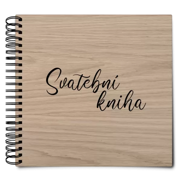 Dřevěné svatební album HEDVIKA