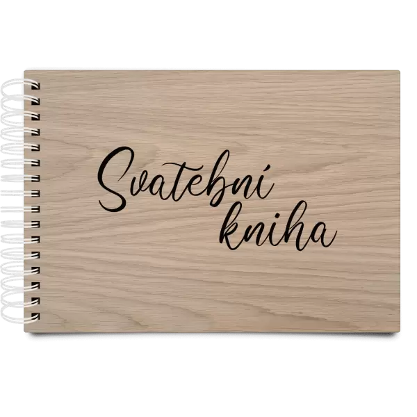 Dřevěné svatební album HEDVIKA