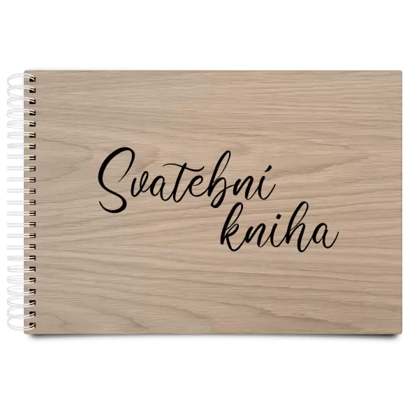 Dřevěné svatební album HEDVIKA