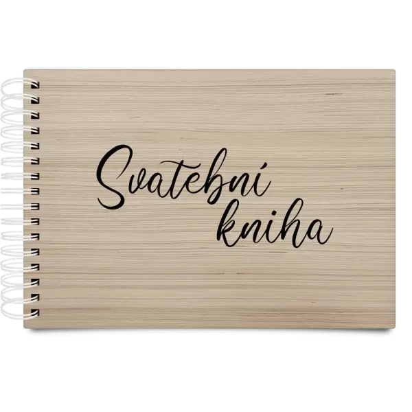 Dřevěné svatební album HEDVIKA