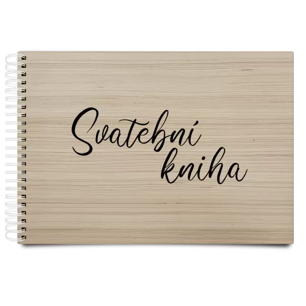 Dřevěné svatební album HEDVIKA