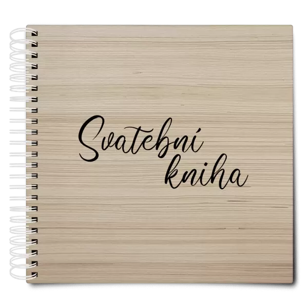 Dřevěné svatební album HEDVIKA