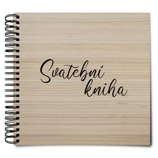 Dřevěné svatební album HEDVIKA