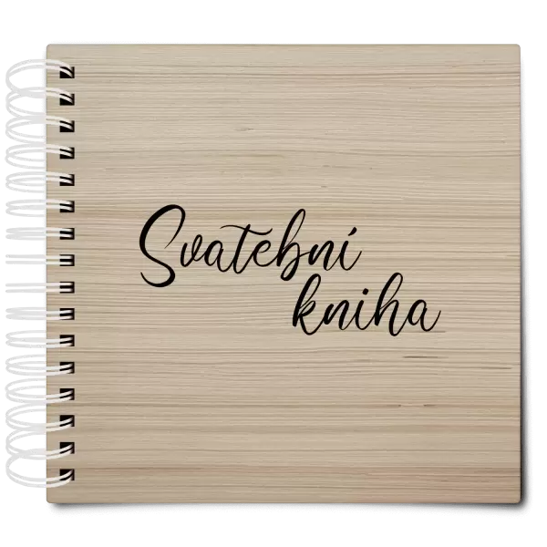 Dřevěné svatební album HEDVIKA