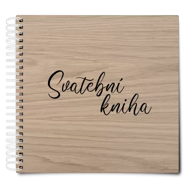 Dřevěné svatební album HEDVIKA
