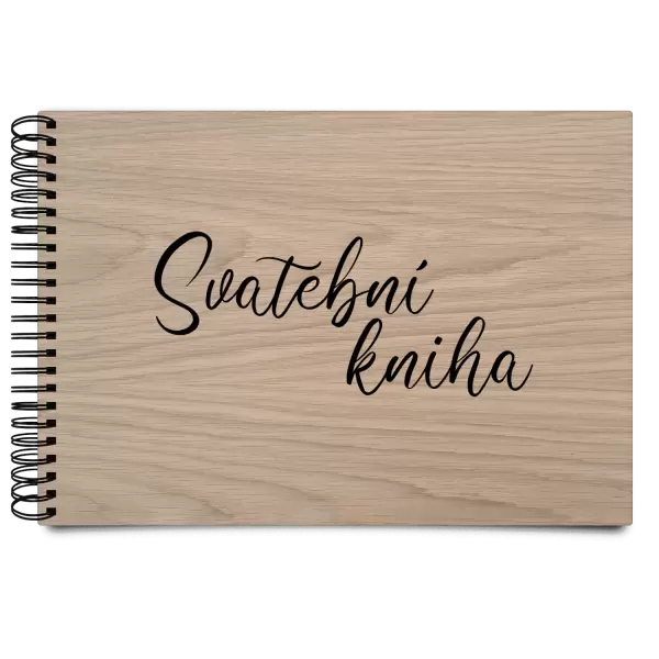 Dřevěné svatební album HEDVIKA