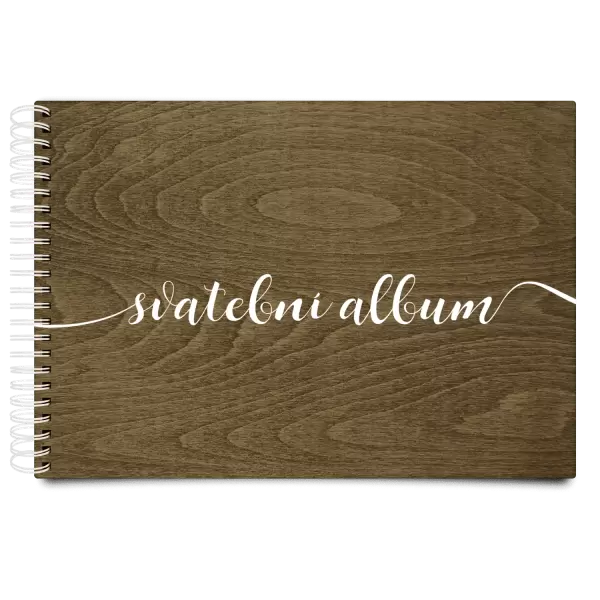 Dřevěné svatební album APOLENA