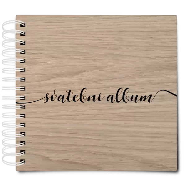 Dřevěné svatební album APOLENA