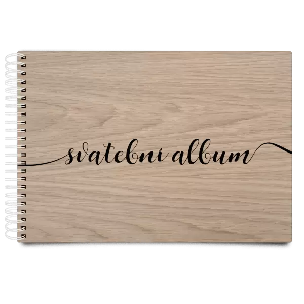 Dřevěné svatební album APOLENA