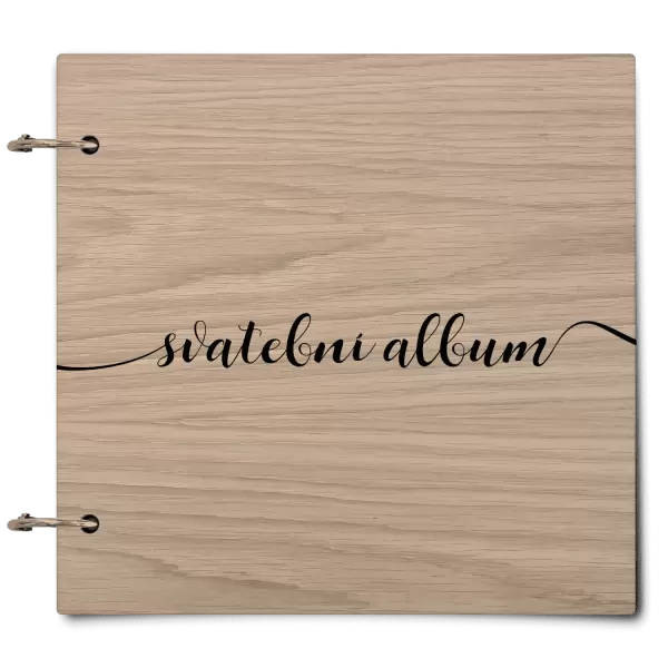Dřevěné svatební album APOLENA