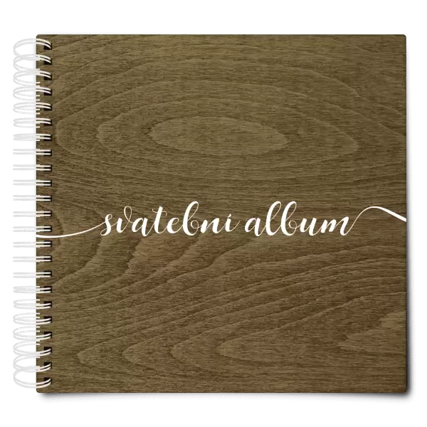 Dřevěné svatební album APOLENA