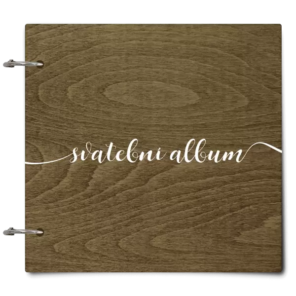 Dřevěné svatební album APOLENA