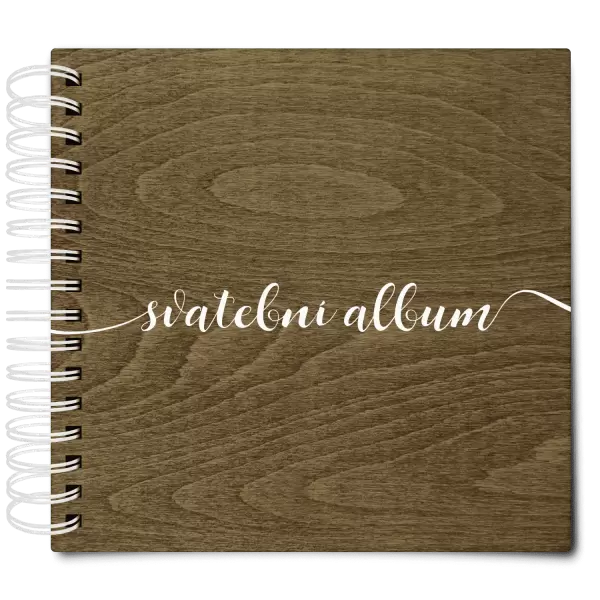 Dřevěné svatební album APOLENA