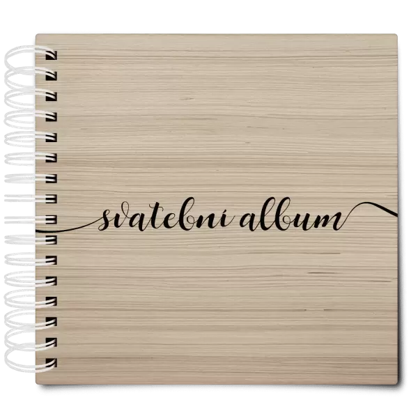 Dřevěné svatební album APOLENA