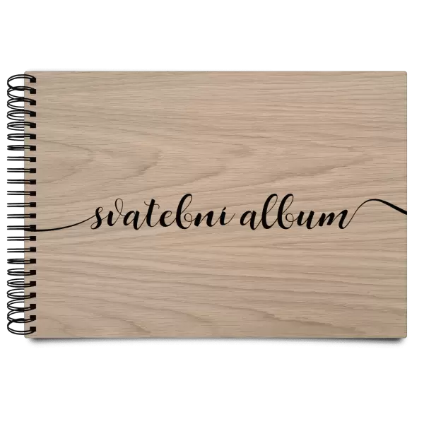 Dřevěné svatební album APOLENA
