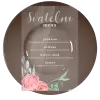 Plexi svatební menu RENATA