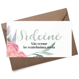 Plexi pozvánka RENATA