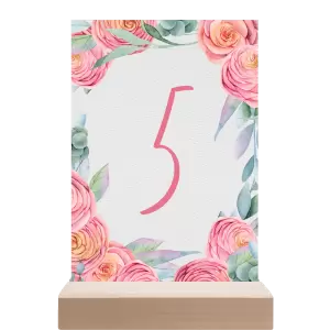 Papírové číslo stolu OLIVIE