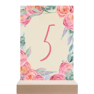 Papírové číslo stolu OLIVIE