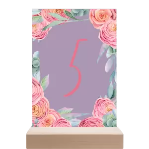 Papírové číslo stolu OLIVIE