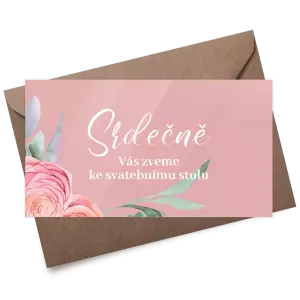 Plexi pozvánka OLIVIE