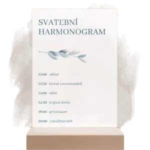 Plexi harmonogram SILVA