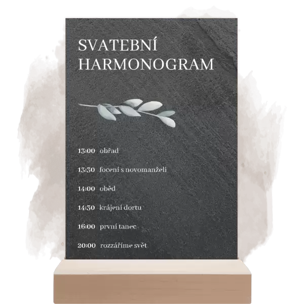 Kamenný harmonogram SILVA