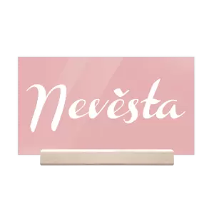 Plexi jmenovka FIONA