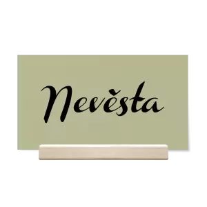 Papírová jmenovka FIONA