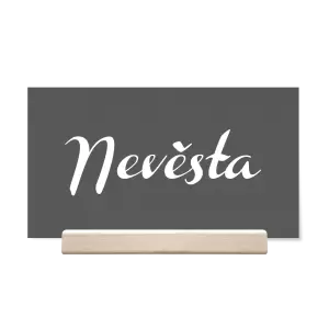 Papírová jmenovka FIONA