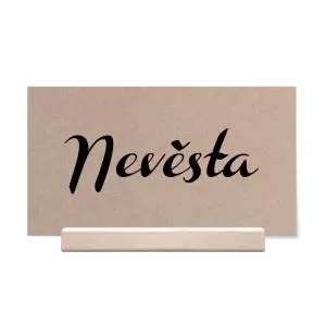 Papírová jmenovka FIONA