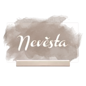 Plexi jmenovka FIONA