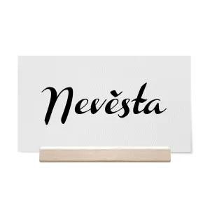 Papírová jmenovka FIONA