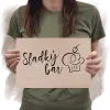 Překližková cedulka Sladký bar