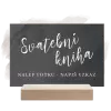 Kamenná cedulka Svatební kniha