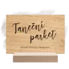 Dřevěná cedulka Taneční parket