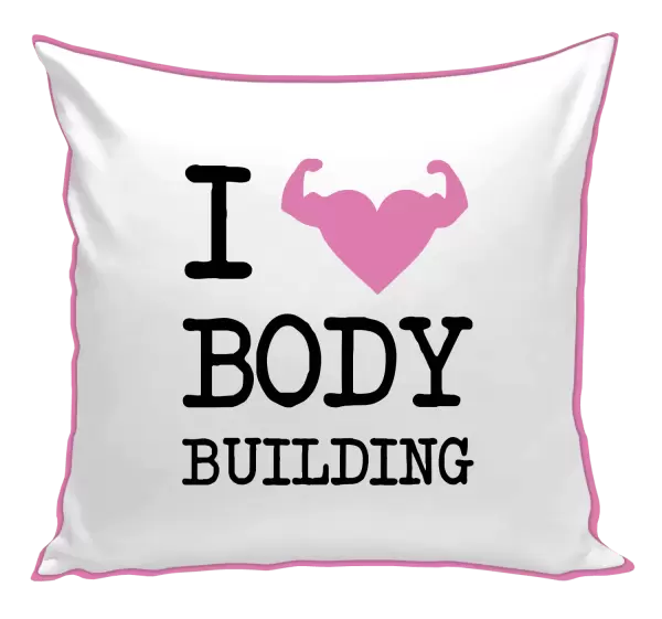 Polštář I love bodybuilding