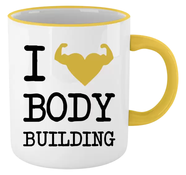 Hrnček I love bodybuilding