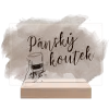 Plexi cedulka Pánský koutek FREDY