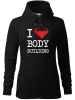 Dámská mikina I love bodybuilding